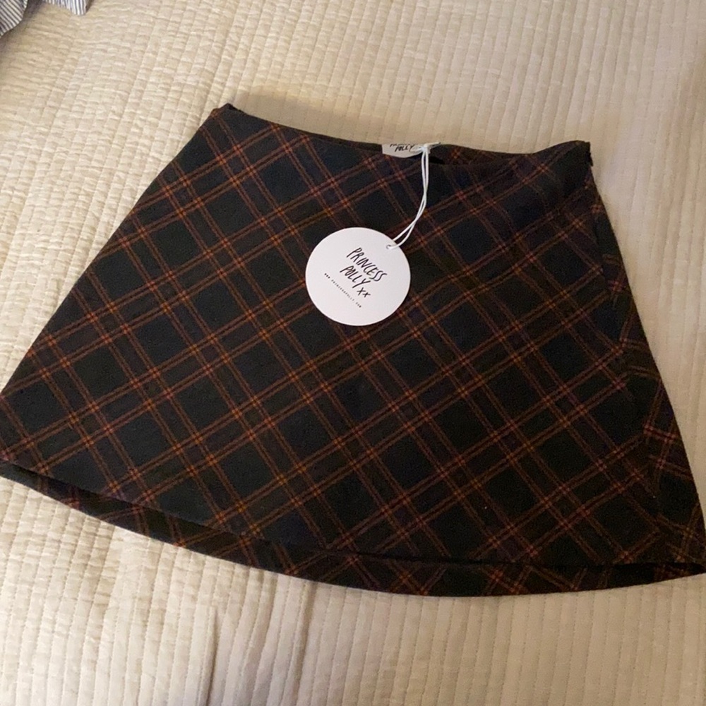 Princess Polly plaid skirt